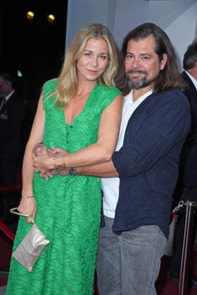 Jessica Ginkel with her husband Daniel Fehlow at the BERTELSMANN PARTY 2026 at Bertelsmann s Berlin office on September 10, 2026