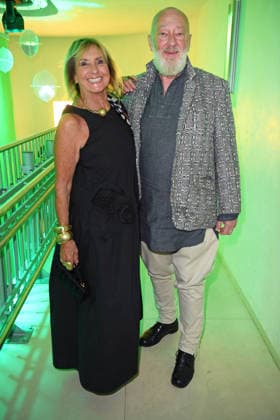Diana Körner with her boyfriend Roland Renner at the BERTELSMANN PARTY 2026 at Bertelsmann s Berlin office on September 10, 2026