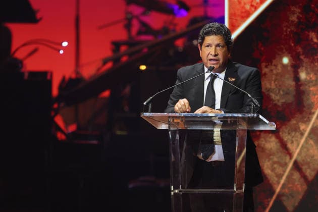 Antonio Tijerino, President and CEO of the Hispanic Heritage Foundation (HHF), speaks during the organization s 39th Awards at the 39th Hispanic Heritage Awards at Orchestra Hall in Minneapolis, United States, 10 September 2026. Hispanic Heritage Awards in Minneapolis !ACHTUNG: NUR REDAKTIONELLE NUTZUNG!  Copyright: xAdamxBettcherx AME6393 20260911-55021365568_1