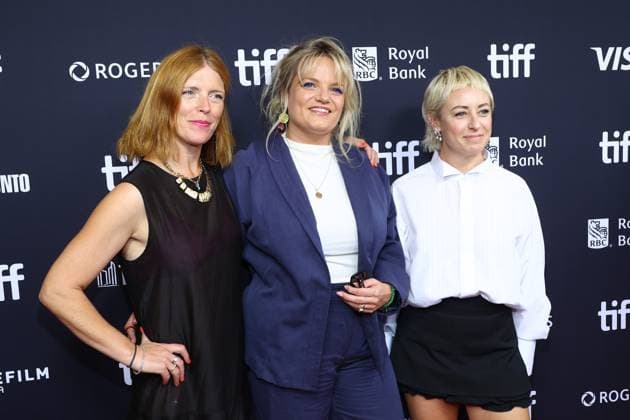 Beck Rainford (Production Designer), Kat Morgan (Hair & Makeup Designer), Holly Rebecca (Costume Designer) at arrivals for STUFFED Premiere at the Toronto International Film Festival (TIFF) 2026, Royal Alexandra Theatre, Toronto, ON, September 10, 2026. Photo By: JA Everett Collection STUFFED Premiere at the Toronto International Film Festival (TIFF) 2026 PUBLICATIONXNOTxINxCANxCHNxFRAxITAxJPNxNORxPOLxRUSxESPxUKxUSA