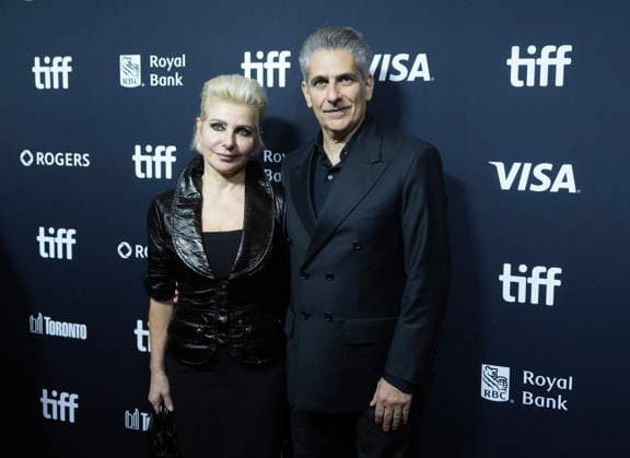 September 10, 2026, Toronto, On, CANADA: Actor Michael Imperioli and his wife Victoria pose for photographs on the red carpet for the movie The Housewife during the Toronto International Film Festival in Toronto on Thursday, Sept. 10, 2026. Toronto CANADA  - ZUMAc35_ 20260910_zaf_c35_205 Copyright: xNathanxDenettex
