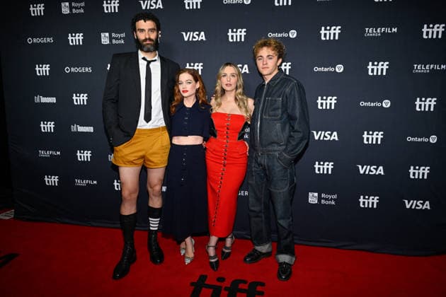 TIFF Toronto Screening River Dane DiLiegro, Max Mattern, Jane Levy, Jessica Rothe attending the screening of the movie River ahead of Toronto International Film Festival (TIFF) in Toronto, Canada on September 10, 2026. Photo by Julien Reynaud APS-Medias ABACAPRESS.COM Toronto Canada  Copyright: xReynaudxJulien APS-Medias ABACAx