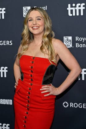 TIFF Toronto Screening River Jessica Rothe attending the screening of the movie River ahead of Toronto International Film Festival (TIFF) in Toronto, Canada on September 10, 2026. Photo by Julien Reynaud APS-Medias ABACAPRESS.COM Toronto Canada  Copyright: xReynaudxJulien APS-Medias ABACAx