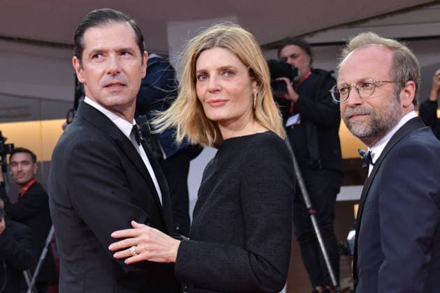 83rd Venice Film Festival 83rd Venice Mostra Venice International Film Festival UN PEU AVANT MINUIT Premiere Melvil Poupaud, Chiara Mastroianni, Nicolas Pariser await the screening of *Un Peu Avant Minuit* Photos by Thomas Bohlen Starface 459571 2026 09 10 Venice, Italy  Copyright: xThomasxBohlenx STAR_459571_034