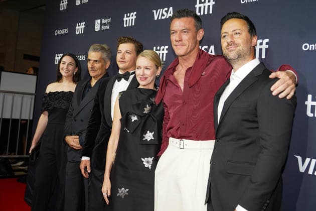2026 Toronto International Film Festival - ˜The Housewife™ Premiere (L-R) Alyssa Hill, Michael Imperioli, Tye Sheridan, Naomi Watts, Luke Evans, and Ben Shirinianl attend the red carpet for the ˜The Housewife™ premiere during the 2026 Toronto International Film Festival (TIFF) at Royal Alexandra Theatre. on September 10, 2026 in Toronto, Canada. (Photo by Leonardo Ramirez Eyepix Group) Copyright: xLeonardoxRamirez xEyepixxGroupx LR10092026-01731