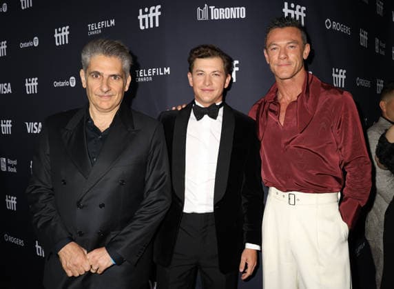 51st Toronto International Film Festival: Red carpet for the film The Housewife featuring Michael Imperioli, Tye Sheridan, and Luke Evans 459575 September 10, 2026 Toronto, Canada  Copyright: xIsabellexVautierx xStarfacex STAR_459575_076