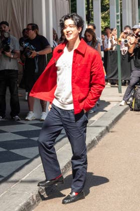 New York, NY, Sept. 10: Yuto Nakajima at the Tommy Hilfiger Spring Summer 2027 show during NYFW in NYC on September 10, 2026. Credit: Camara Porter, AdMedia 459576, 2026 09 10  Copyright: xAdMediax STAR_459576_003