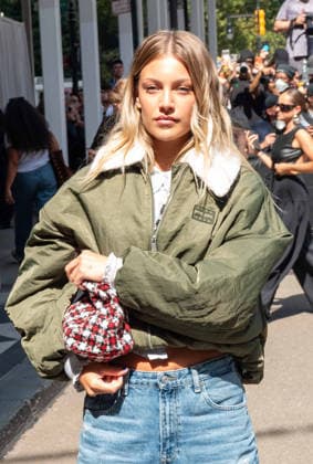 New York, NY, Sept. 10: Lily Rowland at the Tommy Hilfiger Spring Summer 2027 show during New York Fashion Week in NYC on September 10, 2026. Credit: Camara Porter, AdMedia 459576, 2026 09 10  Copyright: xAdMediax STAR_459576_008