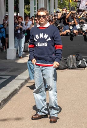 New York, NY, Sept. 10: Franco Masini at the Tommy Hilfiger Spring Summer 2027 show during New York Fashion Week in NYC on September 10, 2026. Credit: Camara Porter, MediaPunch 459576, 2026 09 10  Copyright: xAdMediax STAR_459576_022