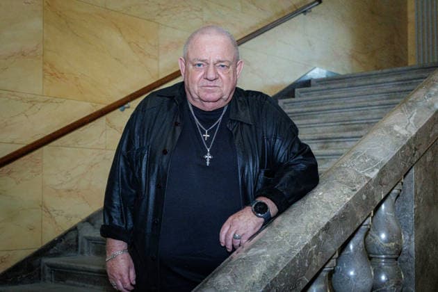 September 10, 2026, Wuppertal: Udo Dirkschneider on the sidelines of a press conference announcing the newly established Udo Dirkschneider Music Award (UDMA), Wuppertal, Historische Stadthalle, North Rhine-Westphalia, Germany