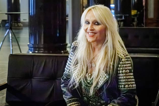 September 10, 2026, Wuppertal: Doro Pesch on the sidelines of a press conference announcing the newly established Udo Dirkschneider Music Award (UDMA), Wuppertal, Historische Stadthalle, North Rhine-Westphalia, Germany