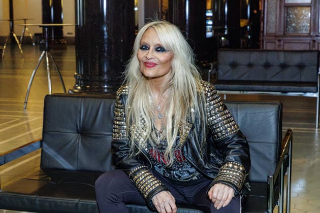 September 10, 2026, Wuppertal: Doro Pesch on the sidelines of a press conference announcing the newly established Udo Dirkschneider Music Award (UDMA), Wuppertal, Historische Stadthalle, North Rhine-Westphalia, Germany