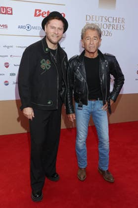 2026 German Radio Award: Johannes Oerding, Peter Maffay, 2026 Radio Award, Stage Theater an der Elbe, Hamburg, September 10, 2026 Copyright: xEventpressxBecherx