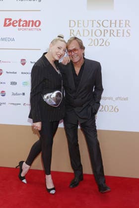 German Radio Award 2026 Steve Norman, Sabrina Winter, Radio Award 2026, Stage Theater an der Elbe, Hamburg, September 10, 2026 Copyright: xEventpressxBecherx