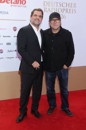 2026 German Radio Award: Andreas Altenburg, Bjarne Maedel, 2026 Radio Award, Stage Theater an der Elbe, Hamburg, September 10, 2026 Copyright: xEventpressxBecherx