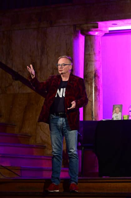 Uwe Steimle with his show *Nu Keen Getue, keen Gemache* at the historic Art Nouveau department store in Görlitz, September 10, 2026 Copyright: xMatthiasxWehnertx