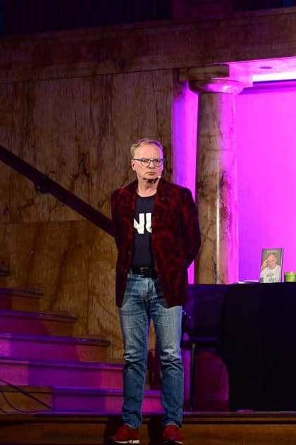 Uwe Steimle with his show *Nu Keen Getue, keen Gemache* at the historic Art Nouveau Kaufhaus Görlitz, September 10, 2026 Copyright: xMatthiasxWehnertx