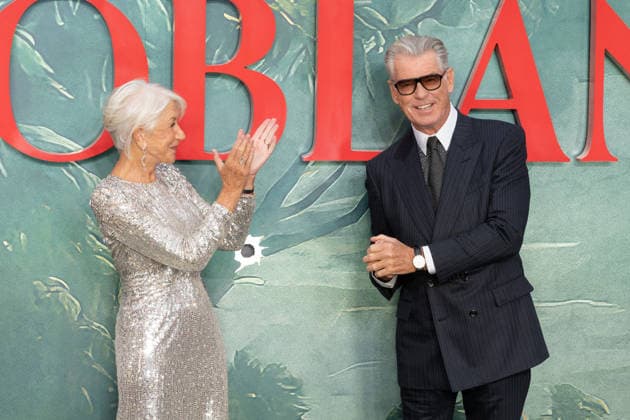Dame Helen Mirren and Pierce Brosnan attends MobLand Season Two - World Premiere at the Odeon Luxe Leicester Square in London, England. UK. Thursday 10th September 2026. Copyright: xJamesxWarrenx MOBLAND - SEASON TWO - WORLD PREIERE 10