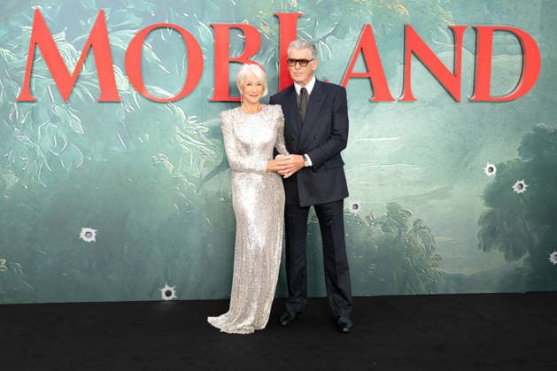 Dame Helen Mirren and Pierce Brosnan attends MobLand Season Two - World Premiere at the Odeon Luxe Leicester Square in London, England. UK. Thursday 10th September 2026. Copyright: xJamesxWarrenx MOBLAND - SEASON TWO - WORLD PREIERE 16