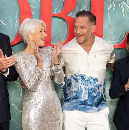 Dame Helen Mirren and Tom Hardy attends MobLand Season Two - World Premiere at the Odeon Luxe Leicester Square in London, England. UK. Thursday 10th September 2026. Copyright: xJamesxWarrenx MOBLAND - SEASON TWO - WORLD PREIERE 3