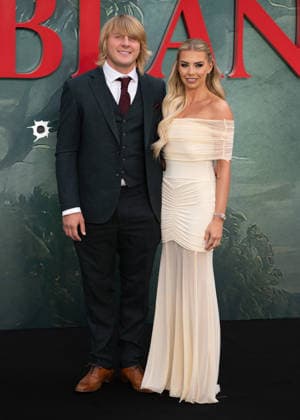 Paddy Pimblett and Laura Gregory attends MobLand Season Two - World Premiere at the Odeon Luxe Leicester Square in London, England. UK. Thursday 10th September 2026. Copyright: xJamesxWarrenx MOBLAND - SEASON TWO - WORLD PREIERE 56