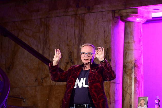 Uwe Steimle with his show *Nu Keen Getue, keen Gemache* at the historic Art Nouveau department store in Görlitz, September 10, 2026 Copyright: xMatthiasxWehnertx