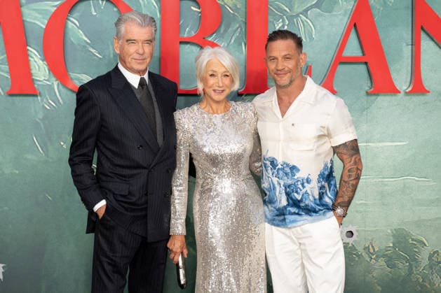 Pierce Brosnan, Dame Helen Mirren and Tom Hardy attends MobLand Season Two - World Premiere at the Odeon Luxe Leicester Square in London, England. UK. Thursday 10th September 2026. Copyright: xJamesxWarrenx MOBLAND - SEASON TWO - WORLD PREIERE 8