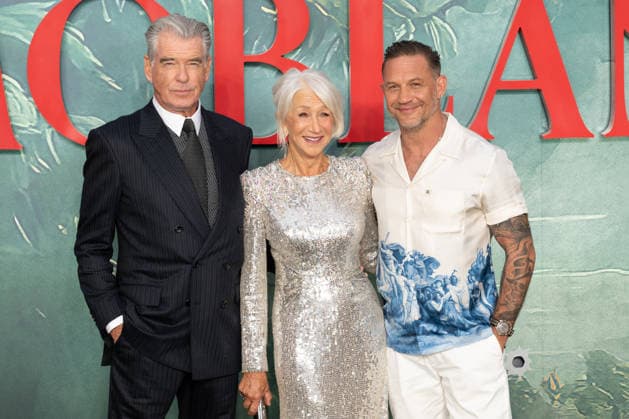 Pierce Brosnan, Dame Helen Mirren and Tom Hardy attends MobLand Season Two - World Premiere at the Odeon Luxe Leicester Square in London, England. UK. Thursday 10th September 2026. Copyright: xJamesxWarrenx MOBLAND - SEASON TWO - WORLD PREIERE 1