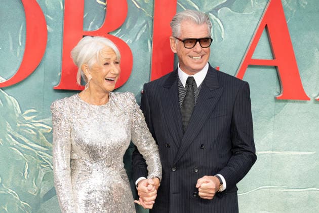 Dame Helen Mirren and Pierce Brosnan attends MobLand Season Two - World Premiere at the Odeon Luxe Leicester Square in London, England. UK. Thursday 10th September 2026. Copyright: xJamesxWarrenx MOBLAND - SEASON TWO - WORLD PREIERE 18
