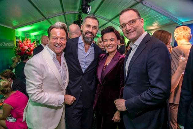 ABB BERTELSMANN: Sandro Rath, Daniel Funke, Margit Toennies, and Jens Spahn will be guests at the Bertelsmann Party 2026 at the Bertelsmann Repraesentanz on September 10, 2026, in Berlin, Germany