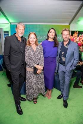 ABB BERTELSMANN: Kai Wiesinger, Birgitt Wolff, Bettina Zimmermann, and Thure Riefenstein were guests at the Bertelsmann Party 2026 at the Bertelsmann Repraesentanz on September 10, 2026, in Berlin, Germany