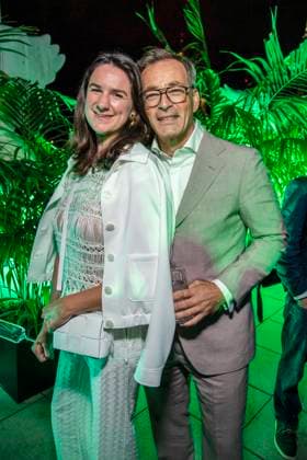 ABB BERTELSMANN: Nadine Sosniok and Jan Sosniok as guests at the Bertelsmann Party 2026 at the Bertelsmann Repraesentanz on September 10, 2026, in Berlin, Germany