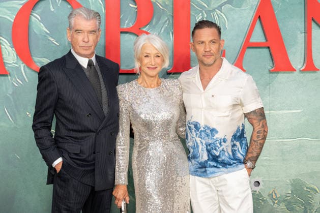 Pierce Brosnan, Dame Helen Mirren and Tom Hardy attends MobLand Season Two - World Premiere at the Odeon Luxe Leicester Square in London, England. UK. Thursday 10th September 2026. Copyright: xJamesxWarrenx MOBLAND - SEASON TWO - WORLD PREIERE 7