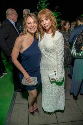 ABB BERTELSMANN s Iris, Mareike, Steen, and Olivia Marei as guests at the Bertelsmann Party 2026 at the Bertelsmann Repraesentanz on September 10, 2026, in Berlin, Berlin, Germany