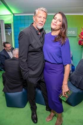 ABB BERTELSMANN: Kai Wiesinger and Bettina Zimmermann as guests at the Bertelsmann Party 2026 at the Bertelsmann Repraesentanz on September 10, 2026, in Berlin, Germany