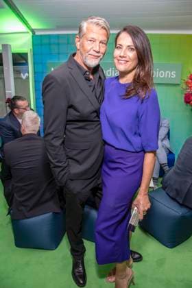 ABB BERTELSMANN: Kai Wiesinger and Bettina Zimmermann as guests at the Bertelsmann Party 2026 at the Bertelsmann Repraesentanz on September 10, 2026, in Berlin, Germany