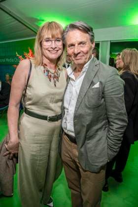 ABB BERTELSMANN: Barbara Bahro and Wolfgang Bahro attended the Bertelsmann Party 2026 at the Bertelsmann Repraesentanz on September 10, 2026, in Berlin, Germany