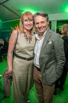 ABB BERTELSMANN: Barbara Bahro and Wolfgang Bahro attended the Bertelsmann Party 2026 at the Bertelsmann Repraesentanz on September 10, 2026, in Berlin, Germany