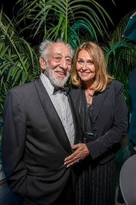 ABB BERTELSMANN: Dieter Hallervorden and his wife, Christiane Zander, attended the Bertelsmann Party 2026 at the Bertelsmann Repraesentanz on September 10, 2026, in Berlin, Germany
