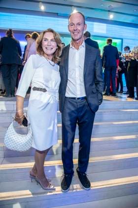 ABB BERTELSMANN: Karin Schlautmann and Christoph Mohn as guests at the Bertelsmann Party 2026 at the Bertelsmann Repraesentanz on September 10, 2026, in Berlin, Germany