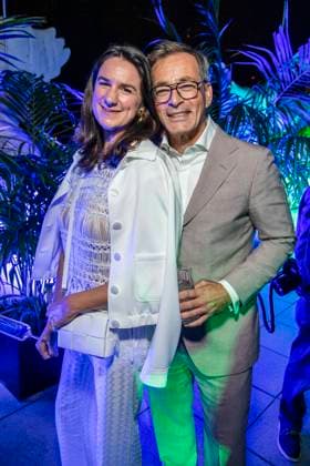 ABB BERTELSMANN: Nadine Sosniok and Jan Sosniok as guests at the Bertelsmann Party 2026 at the Bertelsmann Repraesentanz on September 10, 2026, in Berlin, Germany