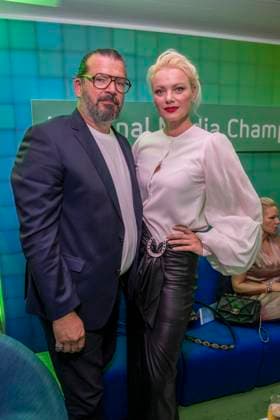 ABB BERTELSMANN s Christian Moestl and Franziska Knuppe will be guests at the Bertelsmann Party 2026 at the Bertelsmann Repraesentanz on September 10, 2026, in Berlin, Germany