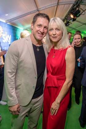 ABB BERTELSMANN: Matthias Steiner and Inge Steiner as guests at the Bertelsmann Party 2026 at the Bertelsmann Repraesentanz on September 10, 2026, in Berlin, Germany