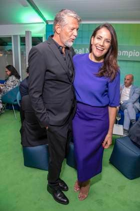 ABB BERTELSMANN: Kai Wiesinger and Bettina Zimmermann as guests at the Bertelsmann Party 2026 at the Bertelsmann Repraesentanz on September 10, 2026, in Berlin, Germany