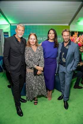 ABB BERTELSMANN s Kai Wiesinger, Birgitt Wolff, Bettina Zimmermann, and Thure Riefenstein were guests at the Bertelsmann Party 2026 at the Bertelsmann Repraesentanz on September 10, 2026, in Berlin, Germany