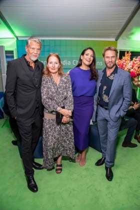 ABB BERTELSMANN s Kai Wiesinger, Birgitt Wolff, Bettina Zimmermann, and Thure Riefenstein were guests at the Bertelsmann Party 2026 at the Bertelsmann Repraesentanz on September 10, 2026, in Berlin, Germany