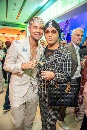 ABB BERTELSMANN Marcell Damaschke and Julian F. M. Stoeckel were guests at the Bertelsmann Party 2026 at the Bertelsmann Repraesentanz on September 10, 2026, in Berlin, Germany
