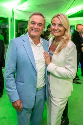 ABB BERTELSMANN: Dr. Georg Kofler and Isabel Kofler were guests at the Bertelsmann Party 2026 at the Bertelsmann Repraesentanz on September 10, 2026, in Berlin, Germany