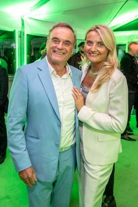 ABB BERTELSMANN: Dr. Georg Kofler and Isabel Kofler were guests at the Bertelsmann Party 2026 at the Bertelsmann Repraesentanz on September 10, 2026, in Berlin, Germany