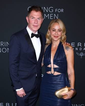 5th Annual Kering Caring For Women - NYC Bobby Flay and Brooke Williamson attend the 5th Annual Kering Caring For Women at The Pool restaurant in New York, NY on September 10, 2026. Photo by Charles Guerin ABACAPRESS.COM New York City NY United States  Copyright: xGuerinxCharles ABACAx
